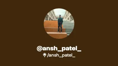 Ansh Patel: The Next Big Thing in Technology