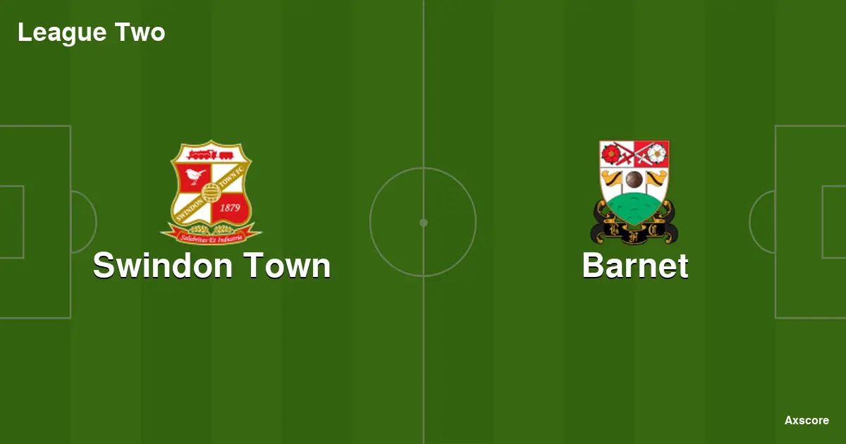 Barnet vs Swindon Town: An Exciting Encounter in Football
