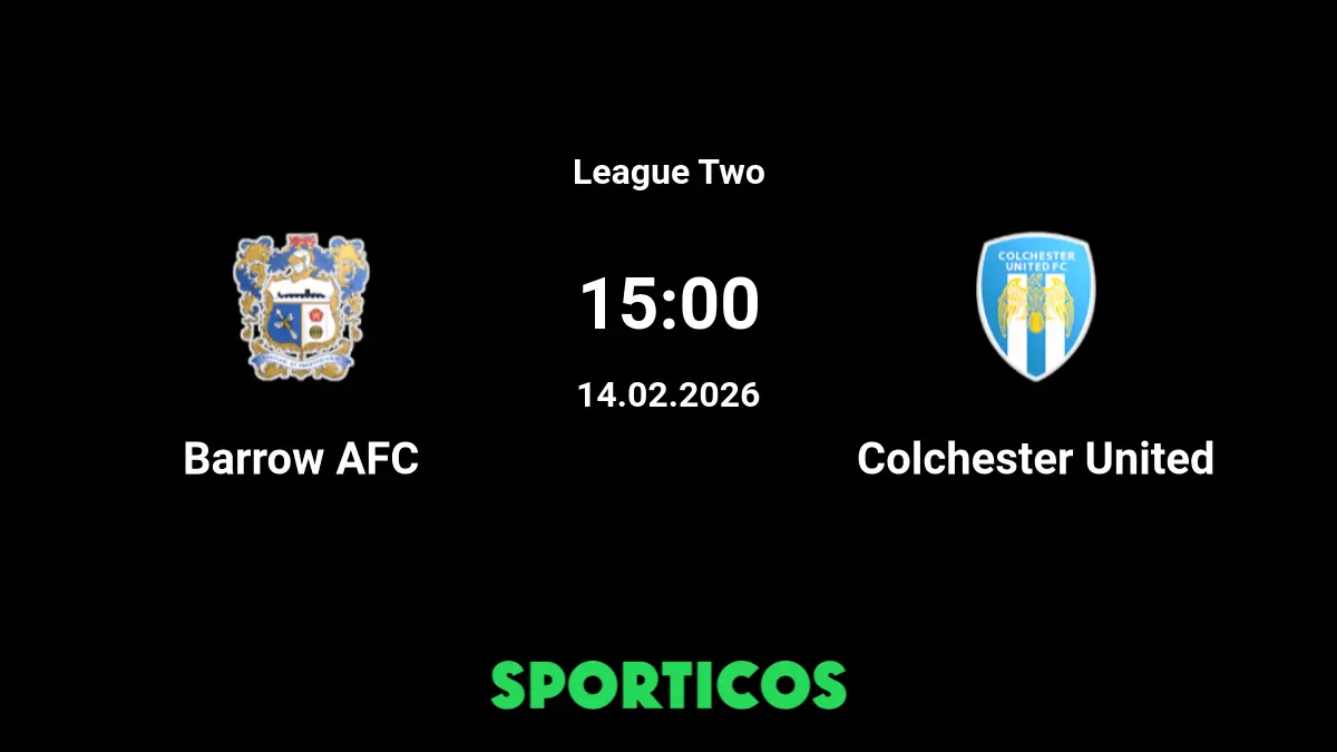 Barrow vs Colchester: A Competitive Clash in Football