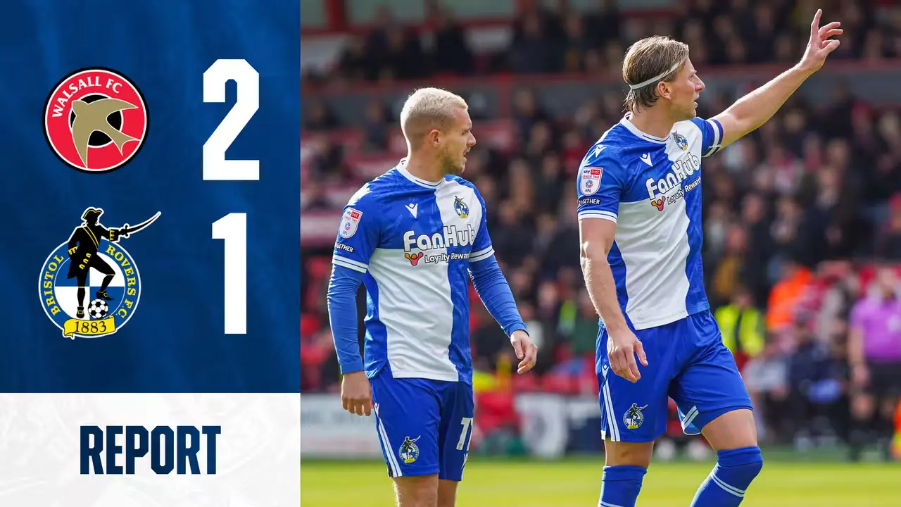 Bristol Rovers vs Walsall: A Thrilling Encounter