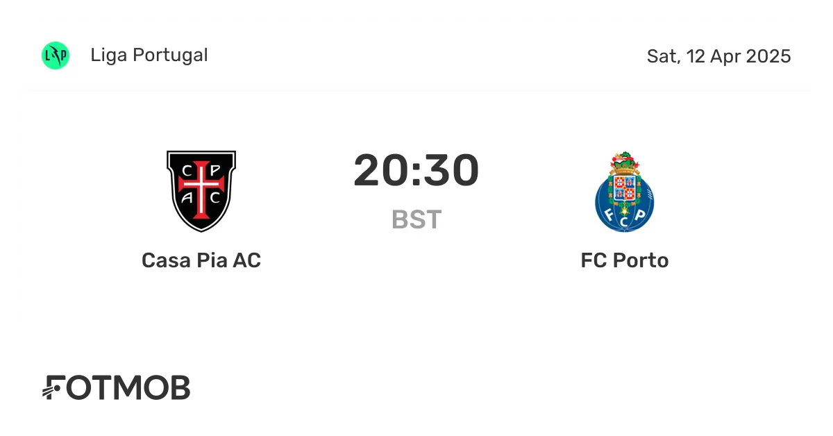 Casa Pia vs Porto: A Comprehensive Match Analysis