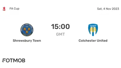 Colchester vs Shrewsbury: A Clash in the EFL League Two