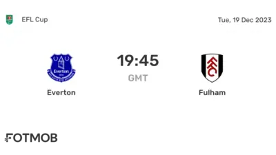 Fulham vs Everton: An In-Depth Match Preview