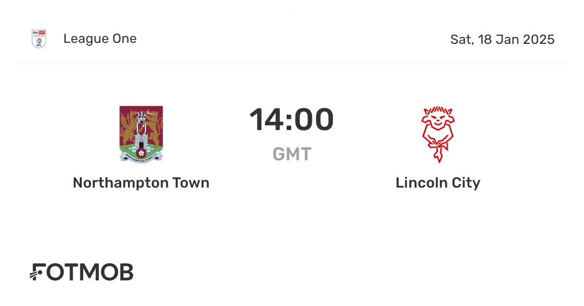 Lincoln City vs Northampton Town: A Crucial Clash Ahead