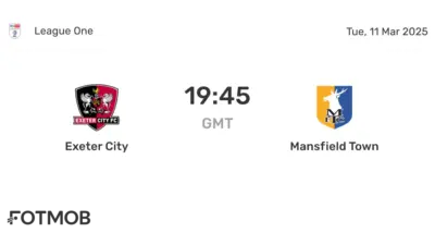 Mansfield Town vs Exeter City: Key Match Insights