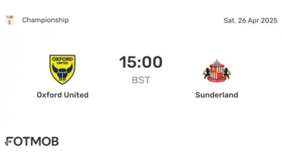 Oxford United vs Sunderland: Match Highlights and Implications