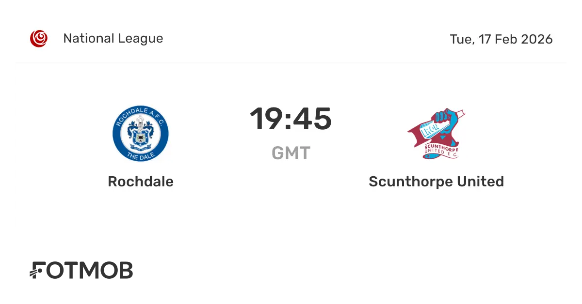Rochdale vs Scunthorpe: Key Highlights from the Match