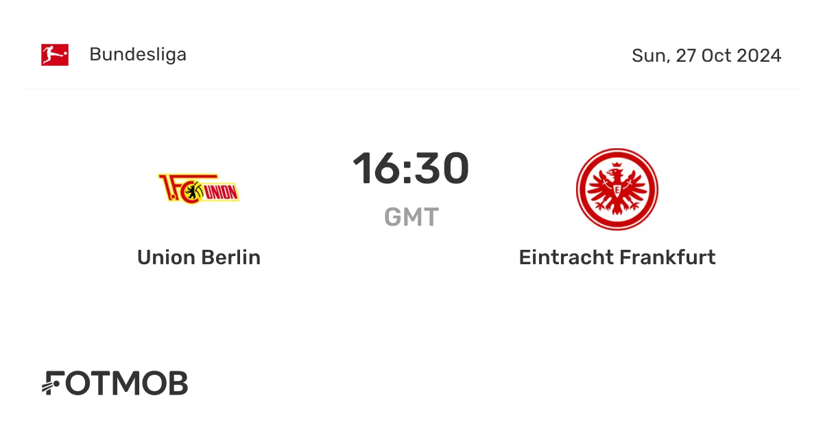 Union Berlin vs Eintracht Frankfurt: A Crucial Bundesliga Clash