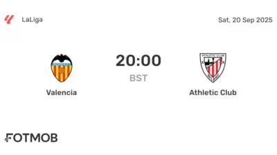 Valencia vs Athletic Club: A Key La Liga Clash
