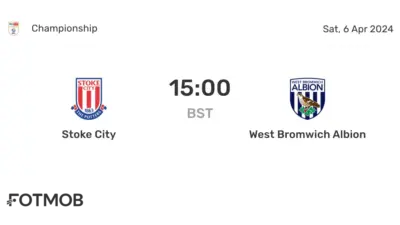 West Brom vs Stoke City: A Thrilling Encounter Ahead
