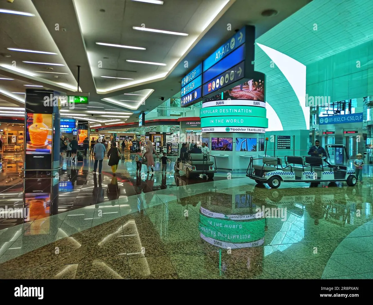 dubai airport — GB news