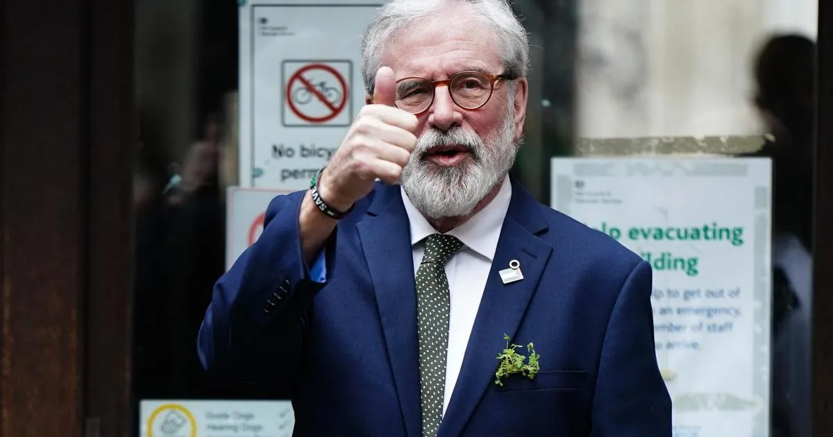gerry adams — GB news
