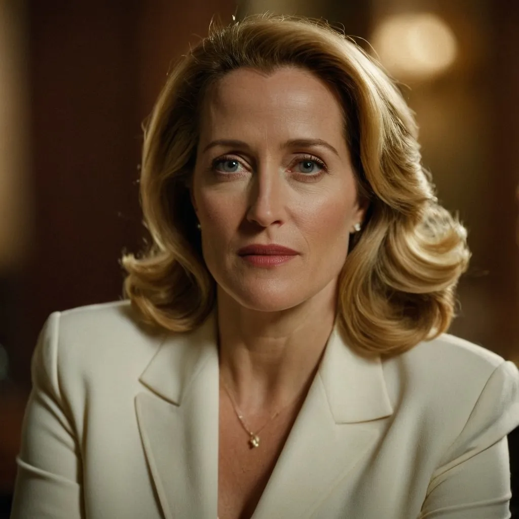 gillian anderson — GB news