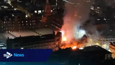 glasgow fire — GB news