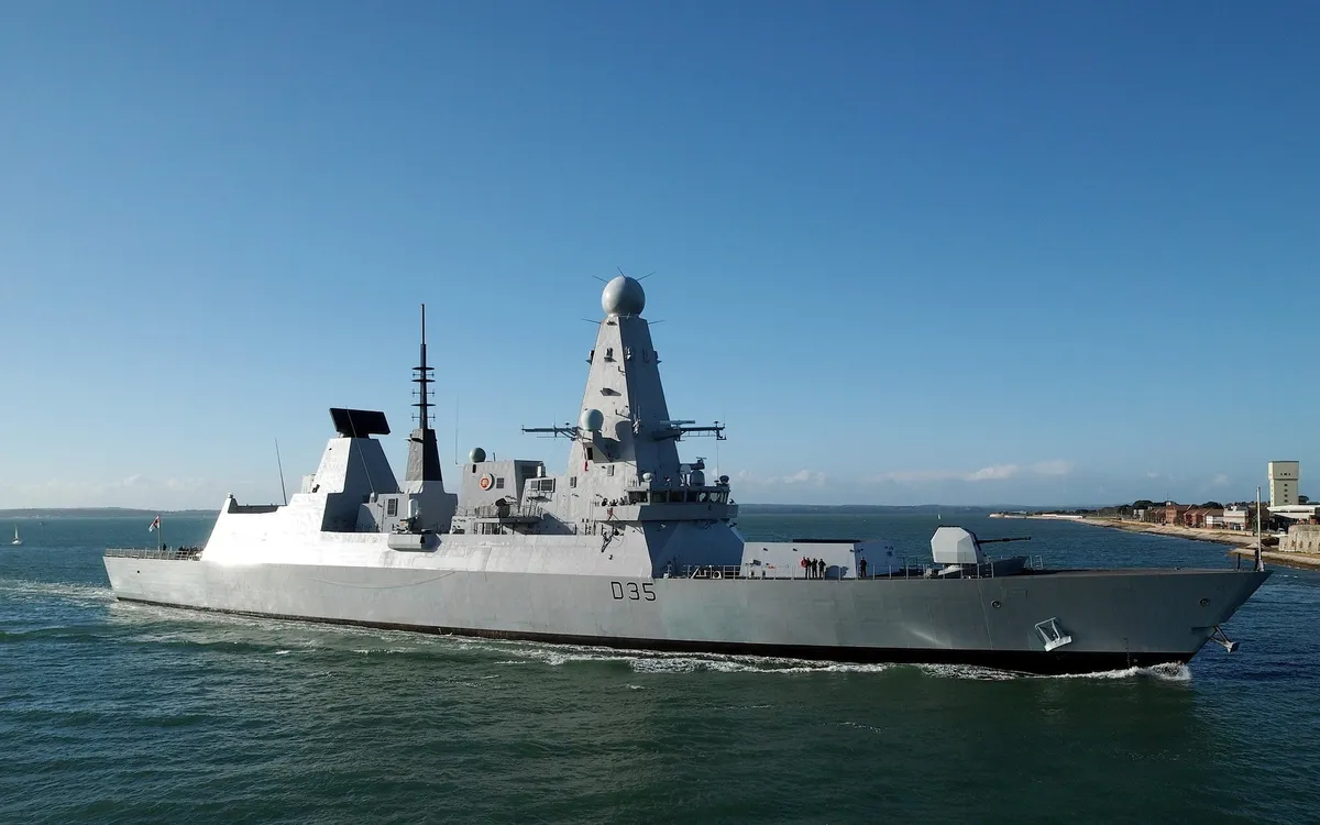 hms dragon — GB news