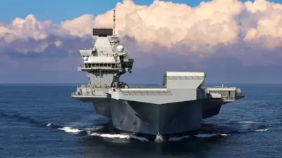 hms queen elizabeth — GB news