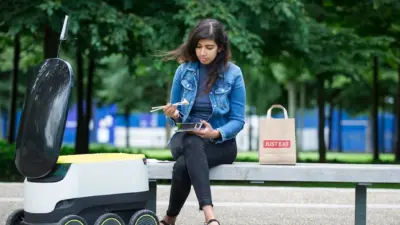 just eat delivery robots — GB news