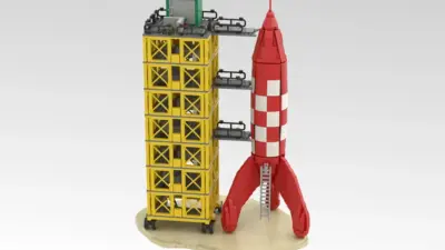 lego tintin moon rocket — GB news