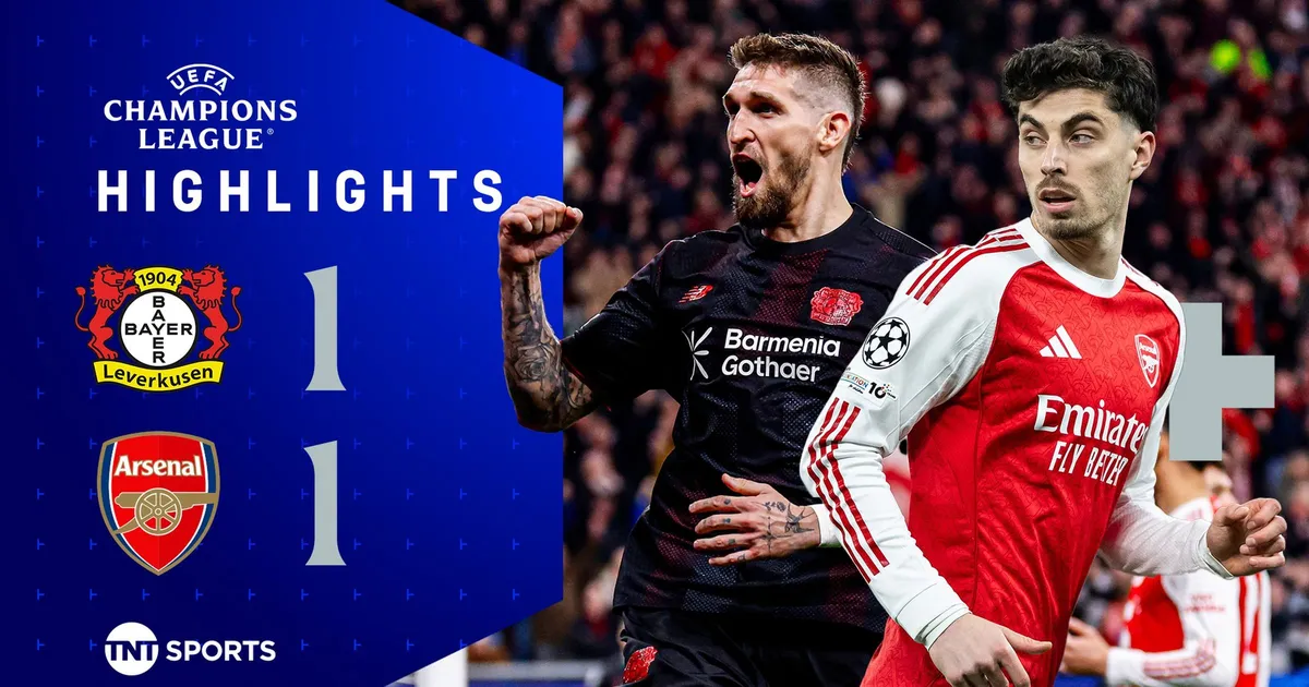 leverkusen vs arsenal — GB news