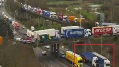 m25 traffic — GB news