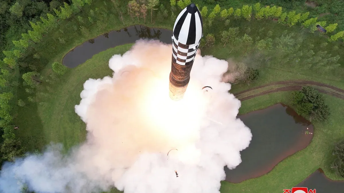 north korean ballistic missiles — GB news