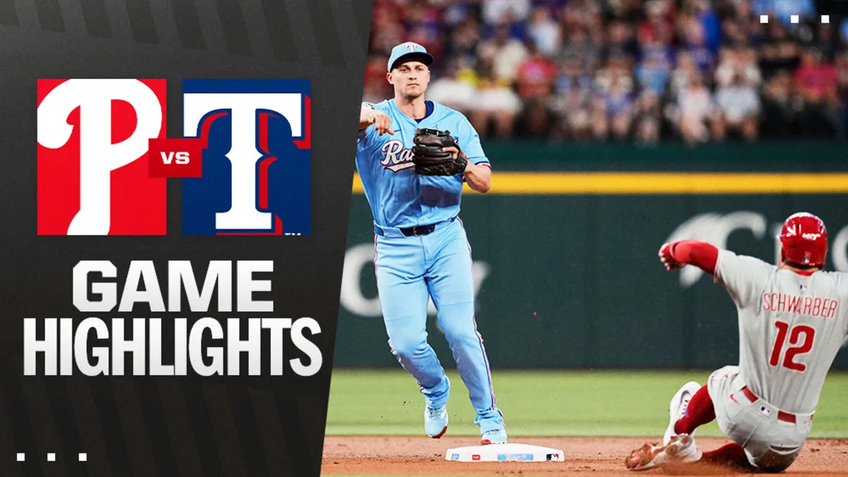 phillies vs rangers — GB news