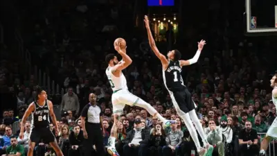 spurs vs celtics — GB news