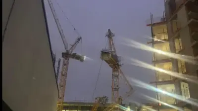 tower crane collapse london — GB news