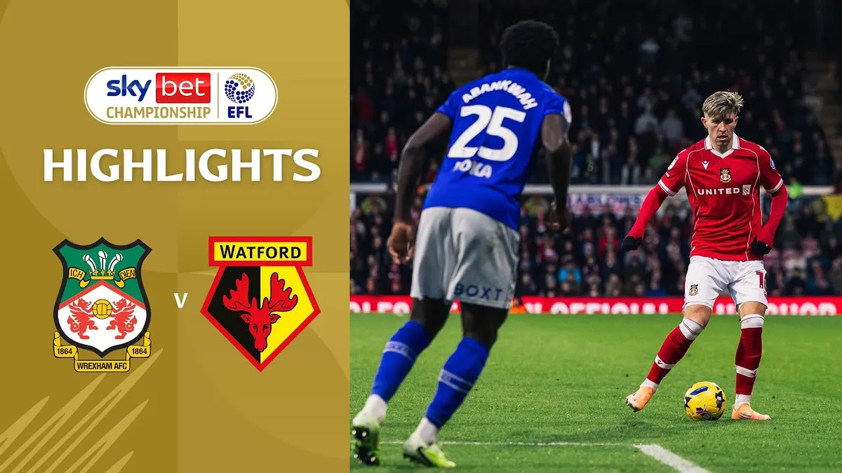 watford vs wrexham — GB news