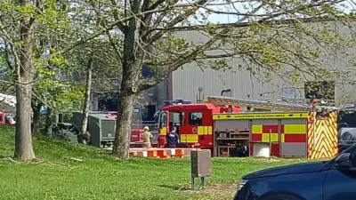 raf fairford fire — GB news
