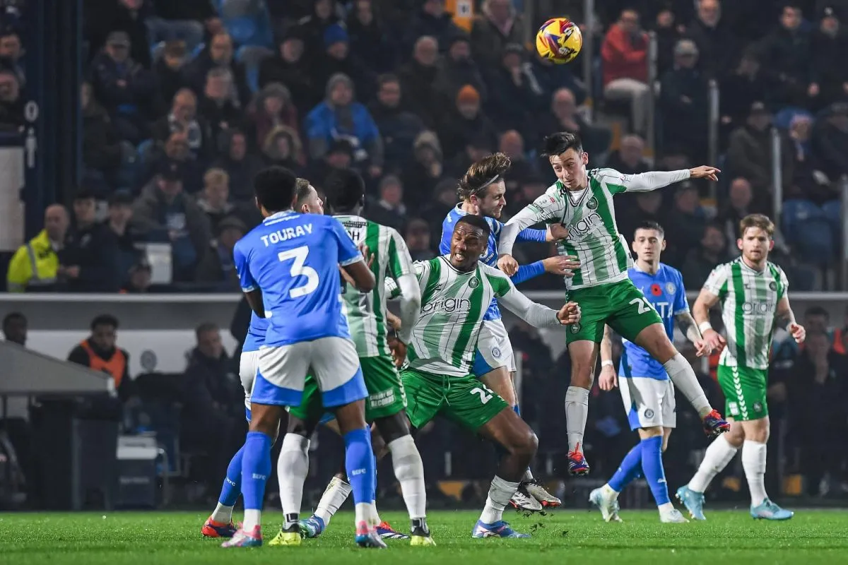 stockport vs wycombe — GB news