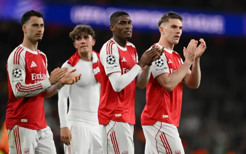 arsenal f.c. standings — GB news