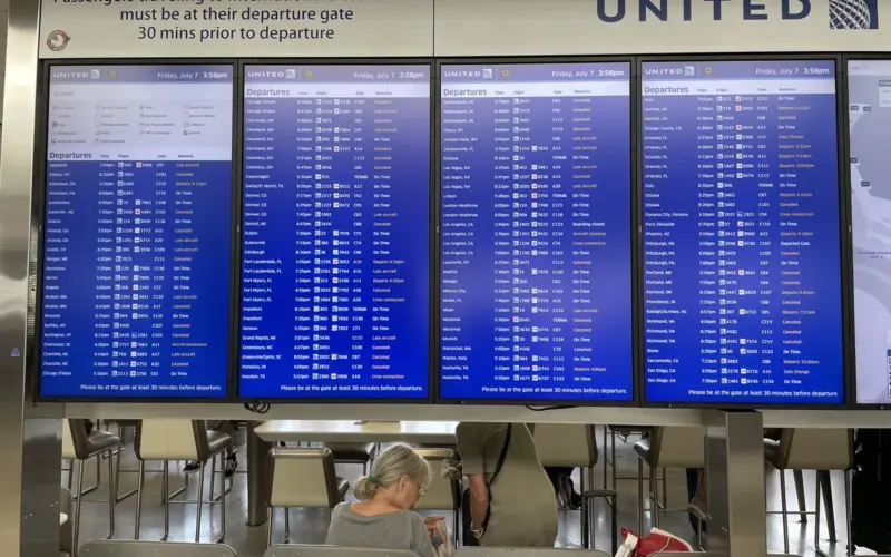 flights cancelled — GB news