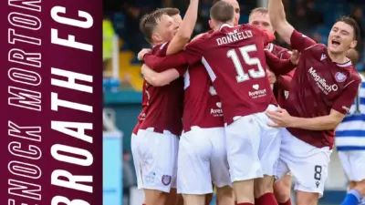 greenock morton vs airdrieonians — GB news