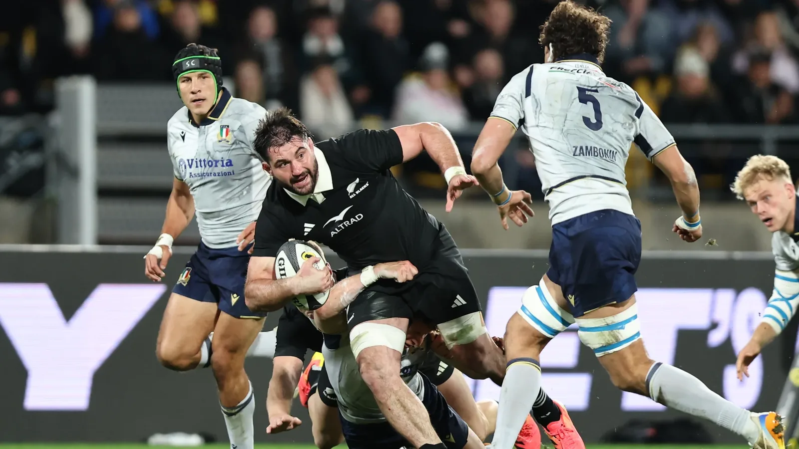 All Blacks great Ma’a Nonu performs solo haka against New Zealand in South Africa tour match