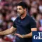 Arteta relaxed over Arsenal contract talks